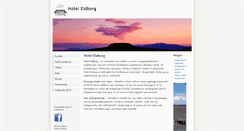 Desktop Screenshot of hoteleldborg.is